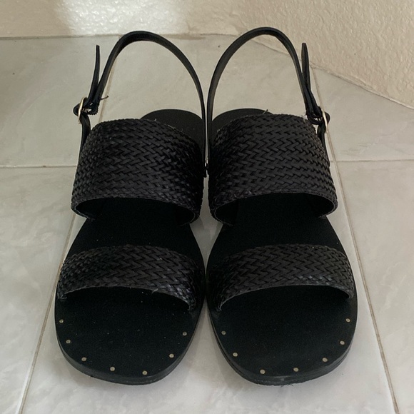 Banana Republic leather Woven Double Strap Sandal - Picture 2 of 10